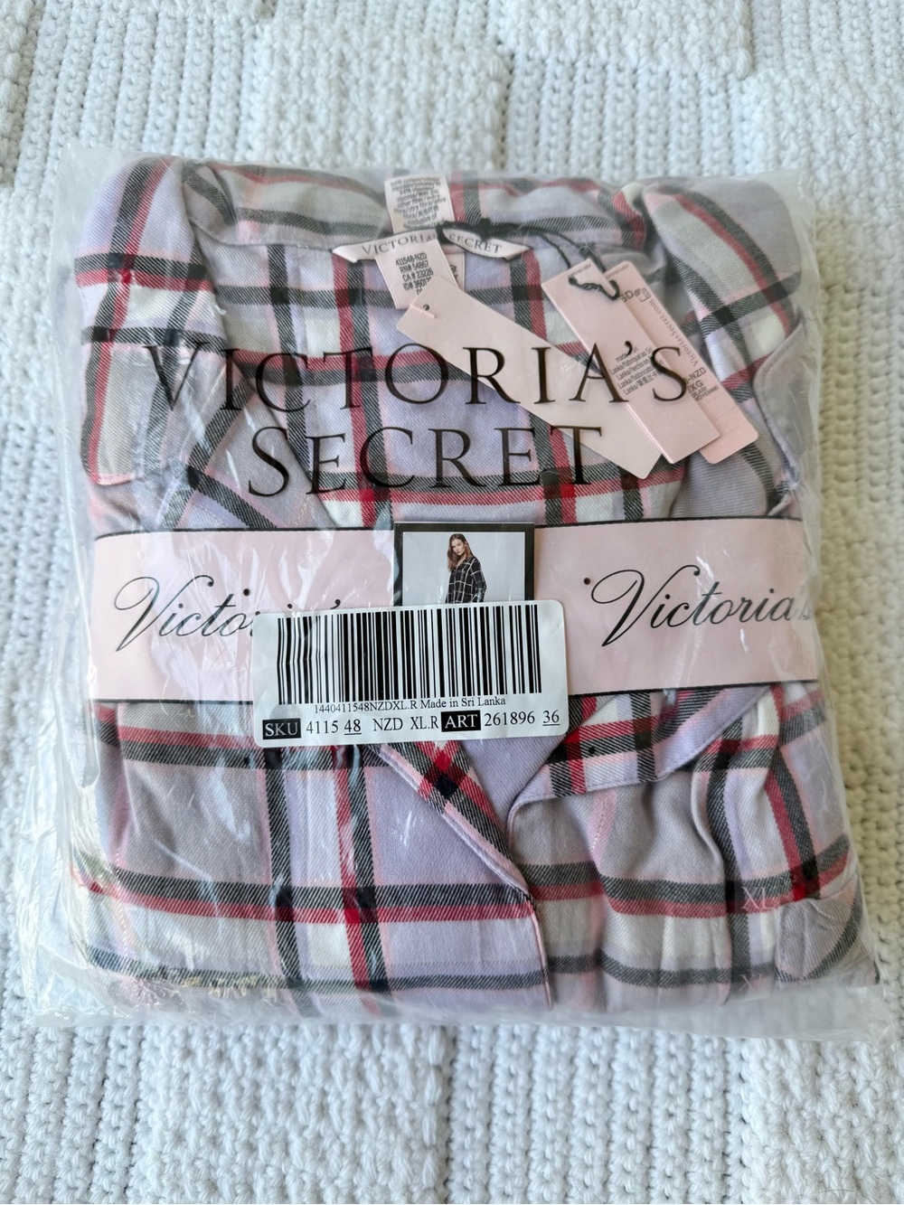 Victoria’s Secret Flannel Pajamas Set